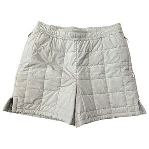 Rains Men’s Size L Light Blue Quilted Liner Shorts